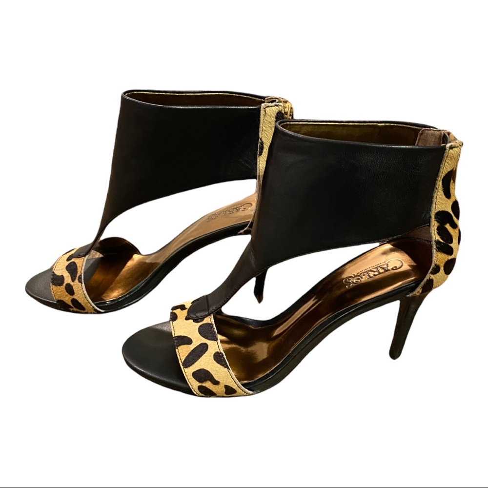 Carlos by Carlos Santana Calf Fur Leather Heels 6